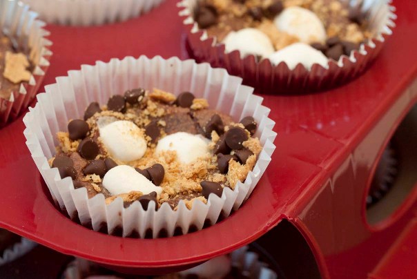 Brownie s'mores
