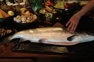 Chilean salmon. Credit: Nancy Harmon Jenkins