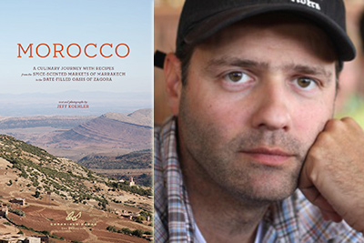 Jeff Koehler and the title page from his book 