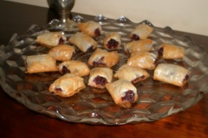 cranberry-orange baklava