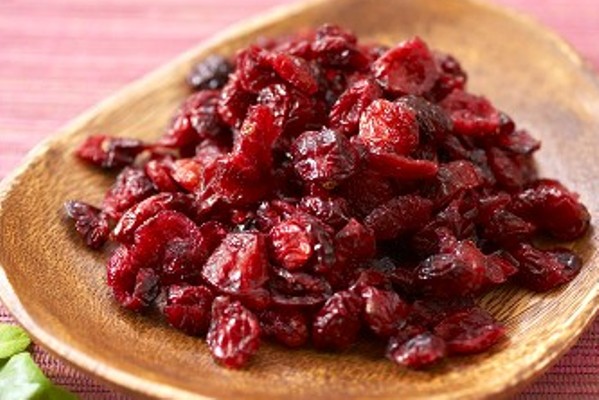 dried cranberries