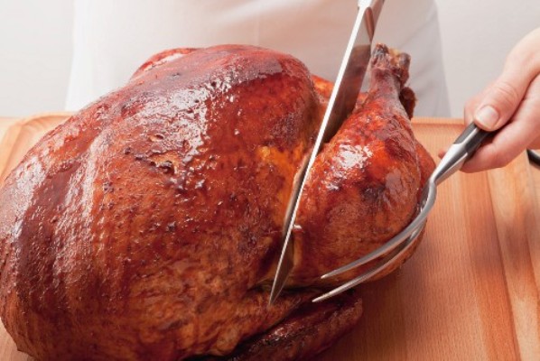 carving turkey