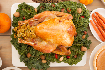A Thanksgiving turkey. Credit: iStockPhoto