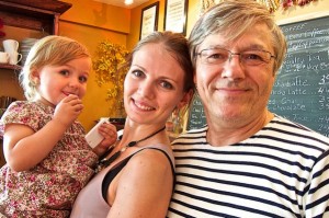 Jean, Yulia and Sonya Yves at Patisserie Lenox in Lenox. Mass.. Credit: David Latt