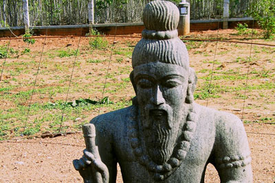 A rishi documenting traditional healing systems. Credit: Sarah Khan