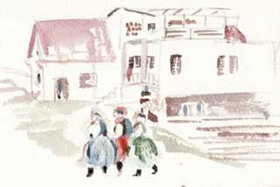 Ruthene women. Credit: Elisabeth Luard
