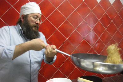 Pasta Dinner in Piedmont, Italy, A Glimpse At Artisan’s Craft Image