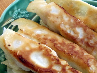 Tianjin lacy potstickers. Credit: Carolyn Phillips