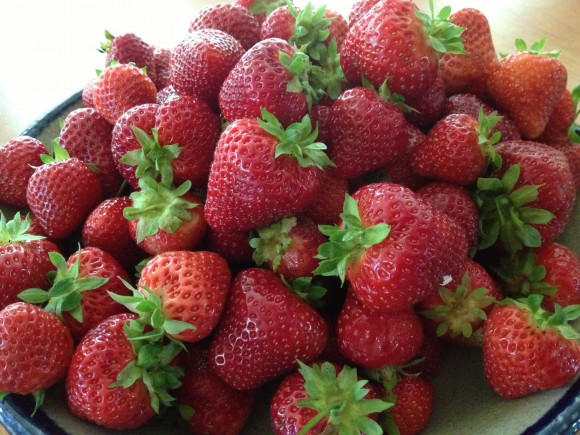 Top photo: Fresh strawberries. Credit: Nancy Harmon Jenkins
