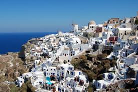 Island of Santorini. Credit: Wikimedia Commons