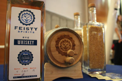 Feisty Spirits was one of several Colorado distilleries to showcase their products at the Breckenridge Craft Spirits Festival. Credit: Jessie Unruh
