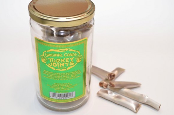 Turkey Joints from Nora's Candy Shop in Rome, N.Y. Credit: Tina Caputo Turkey Joints from Nora's Candy Shop in Rome, N.Y. Credit: Tina Caputo