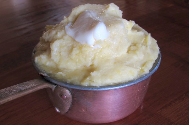 Buttery mashed potatoes. Credit: Lynne Curry Buttery mashed potatoes. Credit: Lynne Curry