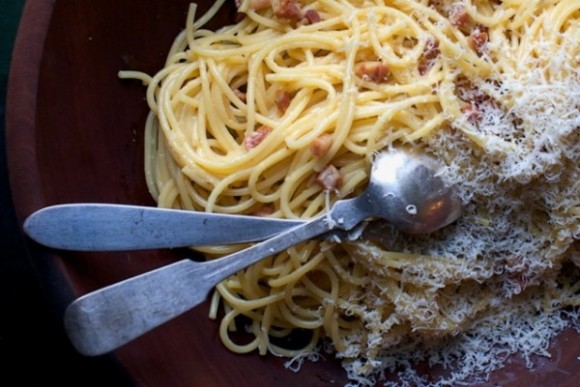 Spaghetti alla Carbonara. Credit: Hirsheimer & Hamilton from Spaghetti alla Carbonara. Credit: Hirsheimer & Hamilton from