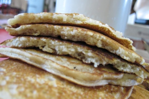 Pancakes from a homemade mix. Credit: Amy Halloran