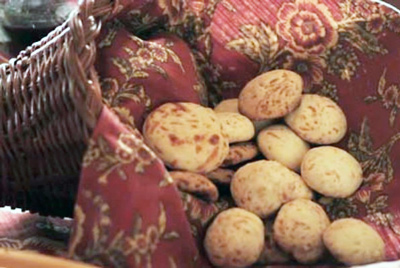 Paeo de Queijo Brazilian cheese bread. Credit: Carole Murko Paeo de Queijo Brazilian cheese bread. Credit: Carole Murko