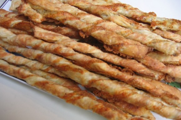 Cheese twists for a Thanksgiving appetizer. Credit: Clifford A. Wright