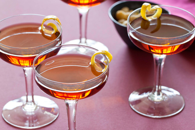 Bobby Burns cocktail. Credit: Teri Lyn Fisher