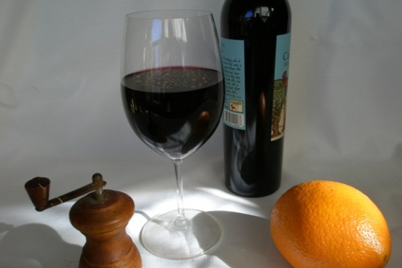 Wine, oranges and nutmeg go into the cocktail called Bishop. Credit: Charles Perry