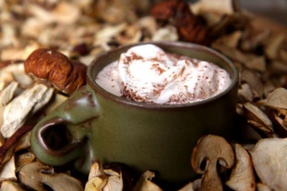 Porcini hot chocolate. Credit: Wendy Petty
