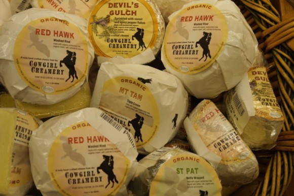 Mt. Tam cheese from Cowgirl Creamery. Credit: Brooke Jackson