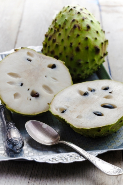 Cherimoya fruit. Credit: Yuliya Vdikovinku/iStock