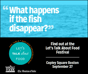 Don’t miss Let’s Talk About Food at Copley Square