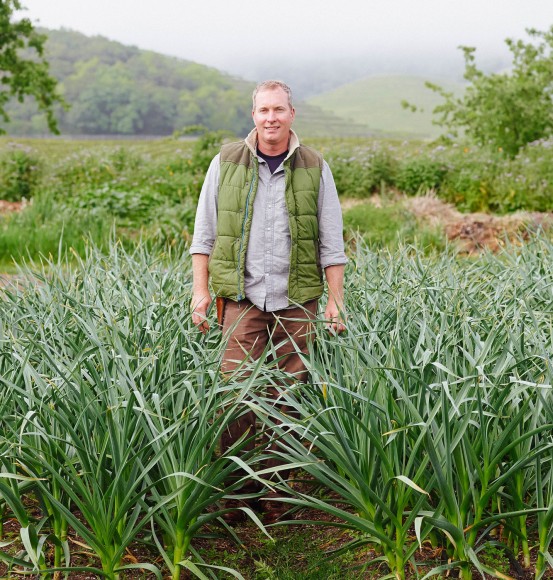 Aaron Keefer, culinary gardener at The French Laundry. Credit: Courtesy of TKRG