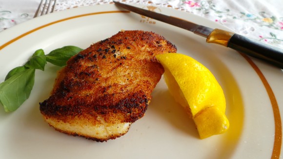 Fried fish fillet. Credit: Clifford A. Wright