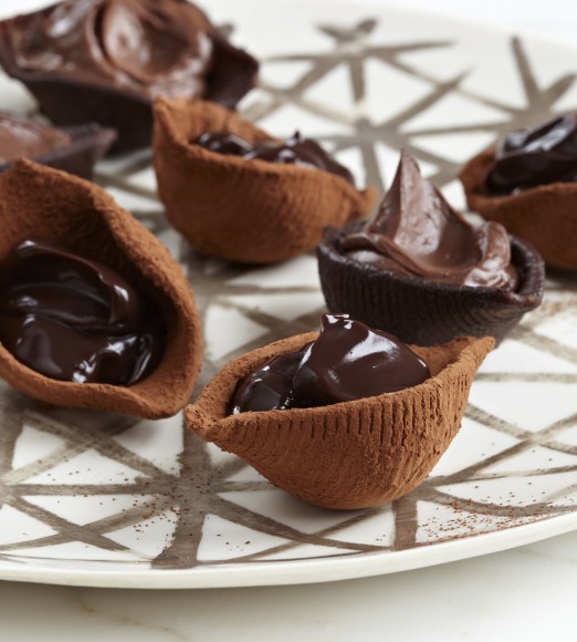 Dessert pasta shells 