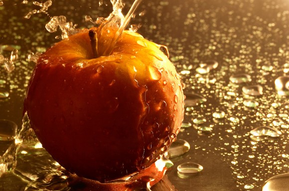 Splashing down in an apple-a-day world. Credit: iStockphoto / dmitryphotos Splashing down in an apple-a-day world. Credit: iStockphoto / dmitryphotos