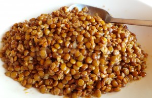 Lentil Salad with Egyptian Spices. Credit: Clifford A. Wright