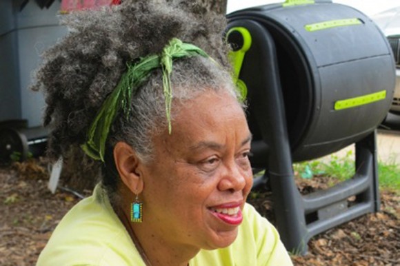 Cynthia Hayes is the founder of the Southeastern African American Organic Network, or SAAFON, based in Savannah, Ga. Credit: Sarah Khan Cynthia Hayes is the founder of the Southeastern African American Organic Network, or SAAFON, based in Savannah, Ga. Credit: Sarah Khan