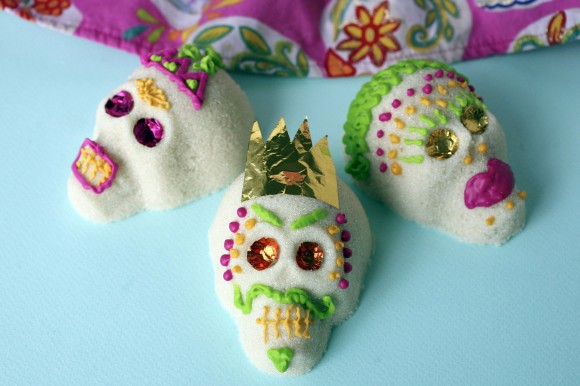 Smiling sugar skulls are a mainstay of Mexico's Day of the Dead celebrations on Nov. 1 and 2.