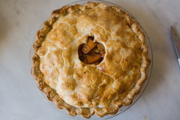 Apple Pumpkin Pie. Credit: Michael Krondl