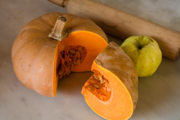 Inside the pumpkins. Credit: Michael Krondl