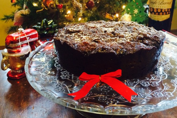 Black cake. Credit: Ramin Ganeshram