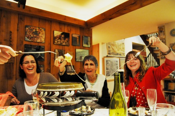A holiday fondue party. Credit: Michelle van Vliet