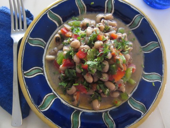 Main photo: Black-Eyed Peas Salad. Credit: Martha Rose Shulman