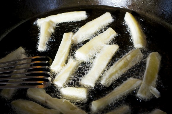 Cassava gives a gluten-free twist to French fries. Credit: Cynthia Bertelsen