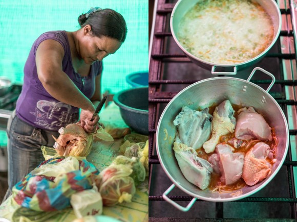 Preparing “Sweaty Chicken” in Ecuador. Credit: Chris Terry