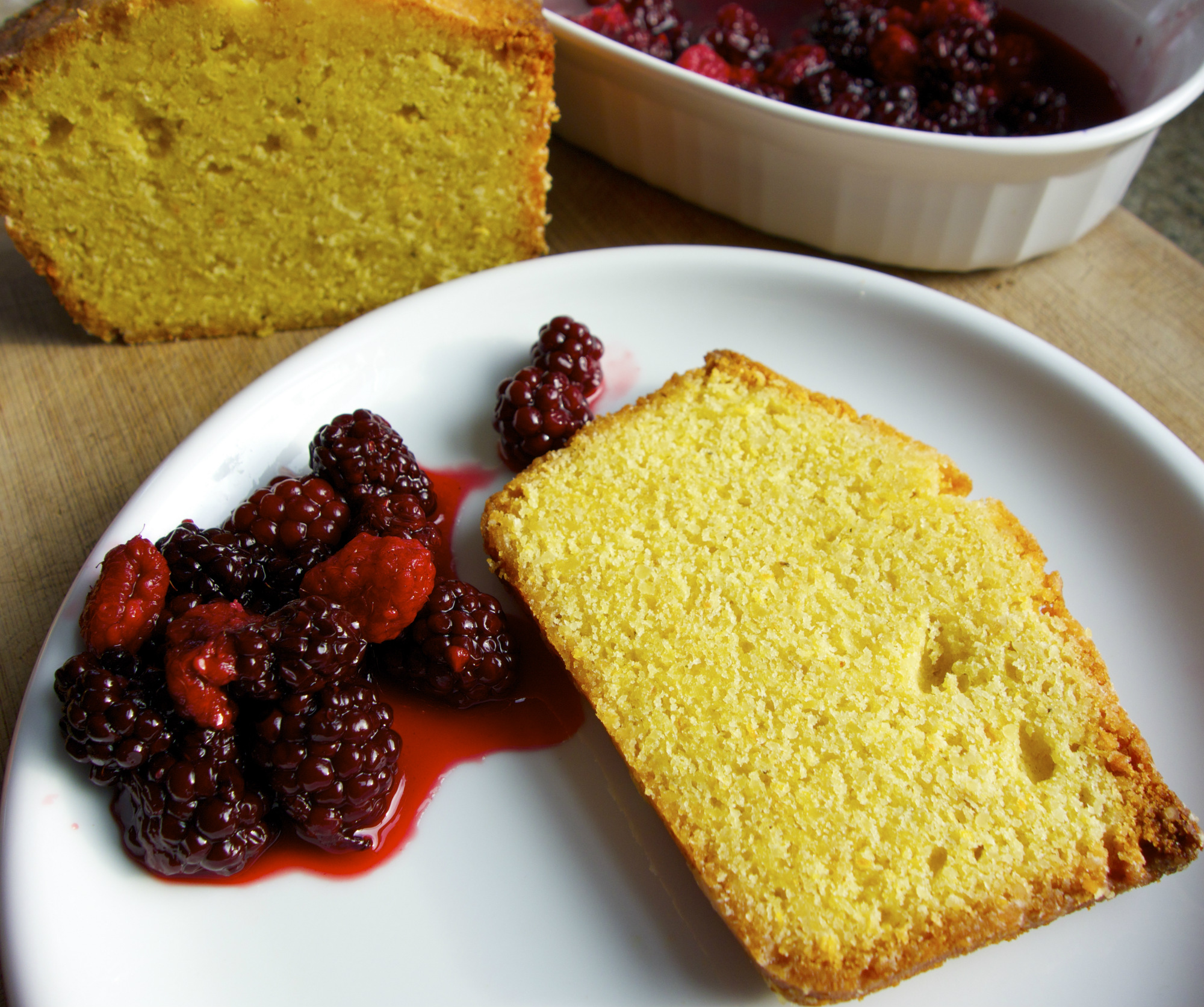 Celebrate Breakfast With Zesty Polenta Cake Image