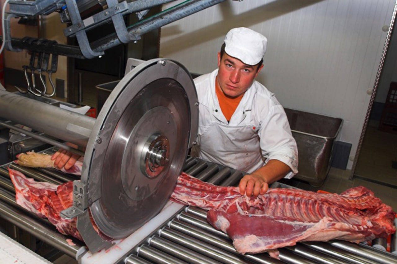 The rate of injury has soared for slaughterhouse workers. Credit: iStock