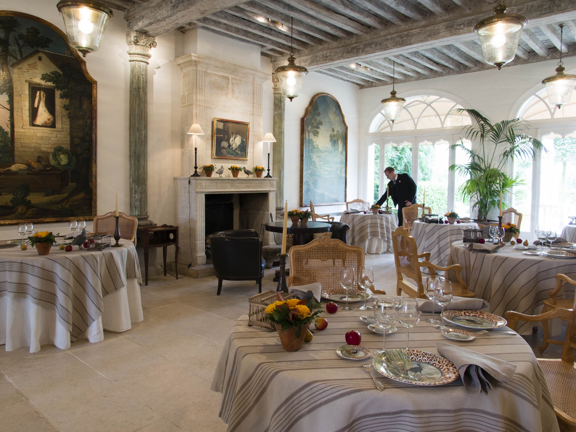 The restaurant dining room. Credit: Copyright 2015 Carla Capalbo