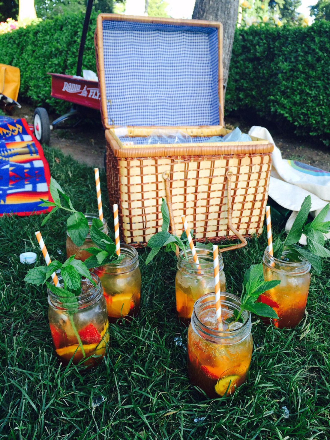 Skip the lemonade and try a classic Pimm's Cup with a twist. Credit: Copyright Andrea Slonecker