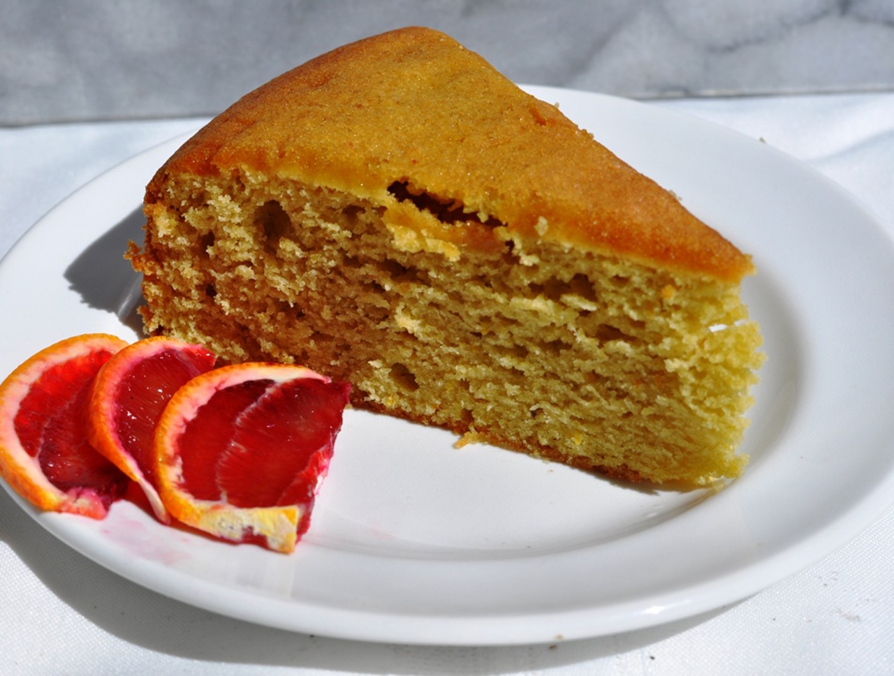 Blood Orange Olive Oil cake