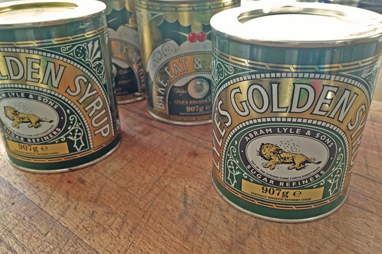 Golden syrup, a staple in English baking, was drizzled in the letter A on my porridge every morning. Credit: Copyright 2015 Nicole Litvack