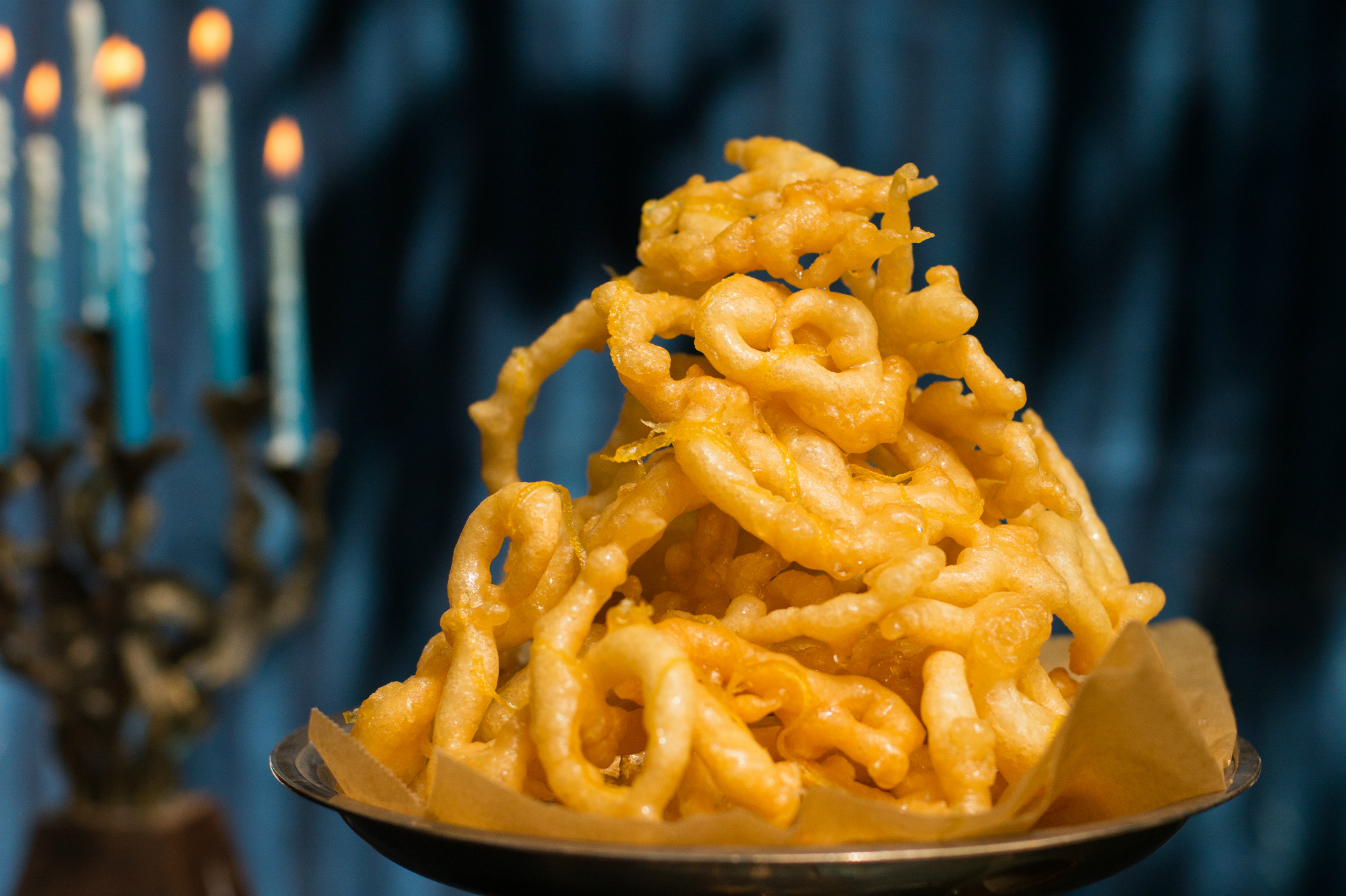 Zengoula, Iraqi Funnel Cakes, A Family Holiday Treat Image