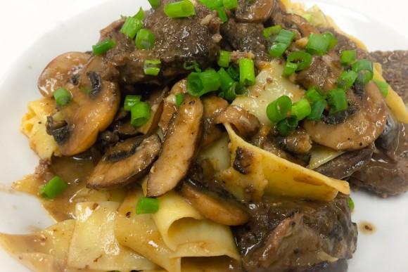 Chef Ryan Swarthout's Braised Short Ribs With Mushroom Pappardelle. Credit: Copyright 2015 courtesy of Ryan Swarthout