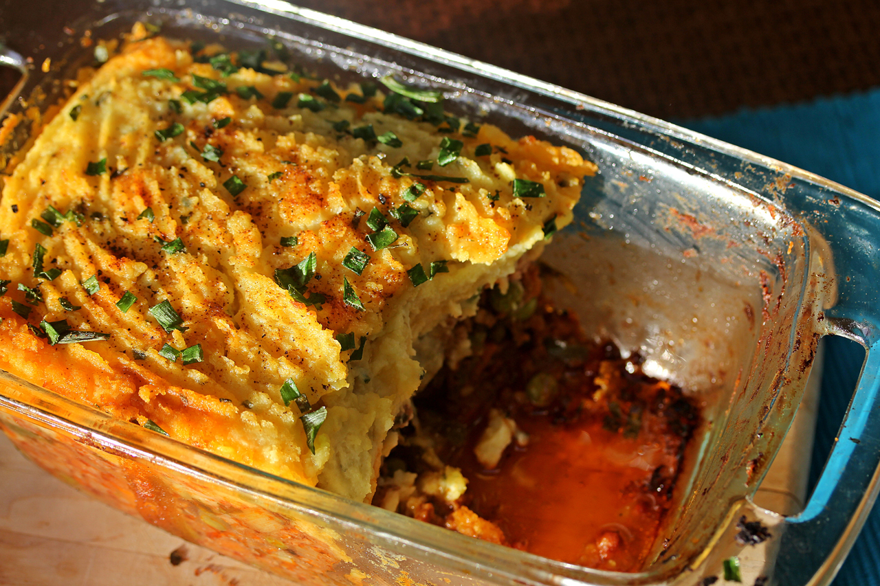 Anglo–Indian Shepherd’s Pie. Credit: Copyright 2015 Rinku Bhattacharya